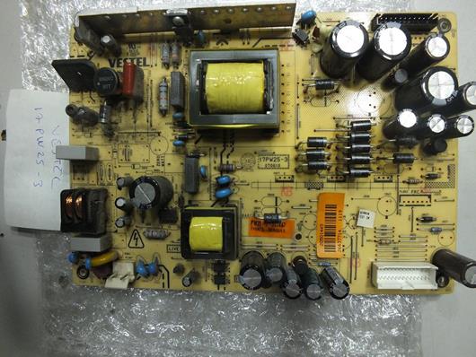 17PW25-3- 20501445- 267003759- VESTEL POWER BOARD BESLEME KART- 32PH5096- LCD